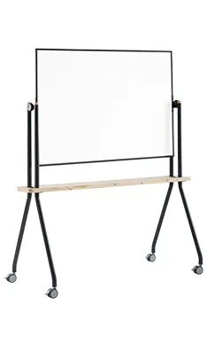 Pizarra Magnética Con Caballete Doble Cara 90x120 cm - Bi Office