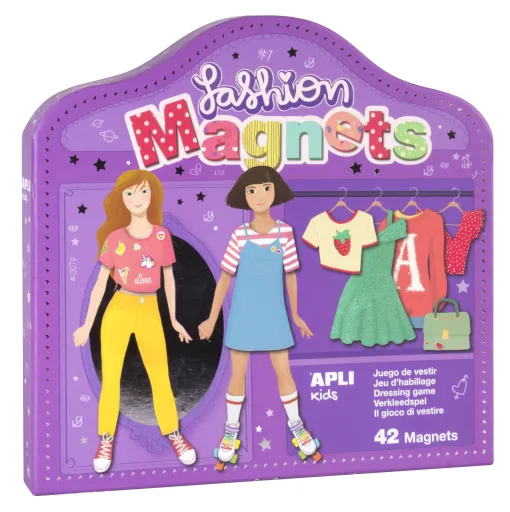 Juego Magnético Fashion – 42 Tarjetas + Base – Apli