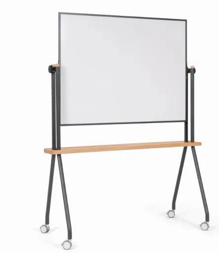 Pizarra Negra de Vidrio Curva Doble Cara 90x120 cm - Archyi
