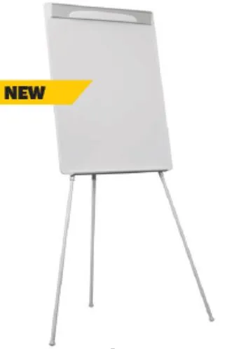 Pizarra de Presentación Gris 70x100cm Con Trípode Ajustable