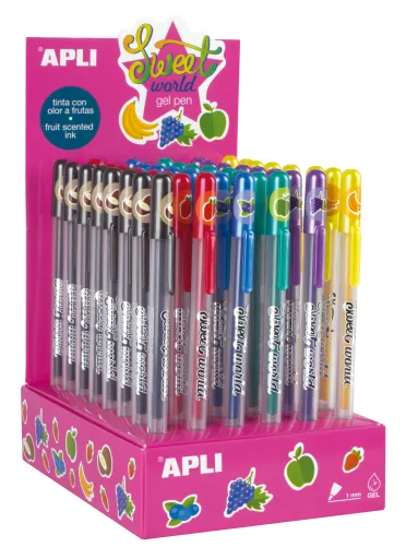 Bolígrafos de Gel Sweet World – Apli