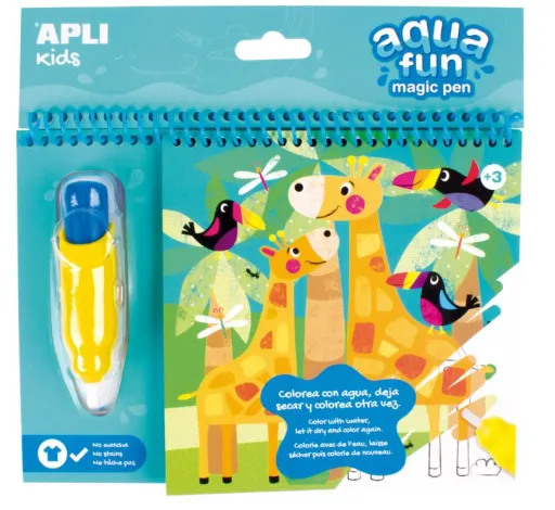 Libro Para Colorear Con Agua – Aqua Fun – Apli