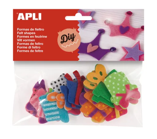Regalos de Fieltro 18 Unidades – Apli