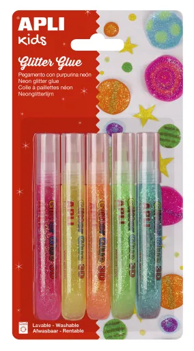 Purpurinas Neón 6 Uds. – Apli