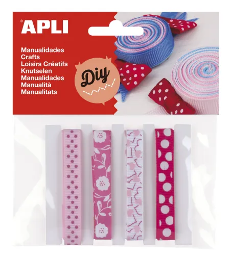 Kit Manualidades – Tela Cintal Rosa 1x95cm – 4 Un. – Apli