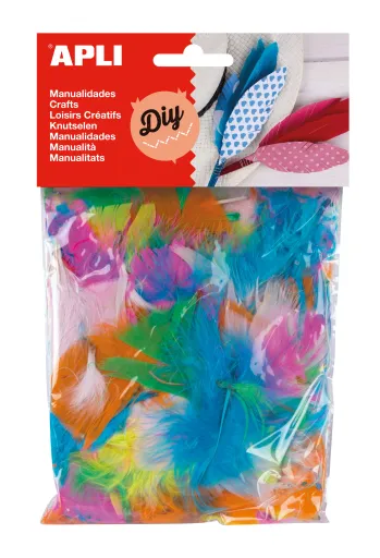 Kit Manualidades – Plumas Decorativas Para Bolígrafos – Apli
