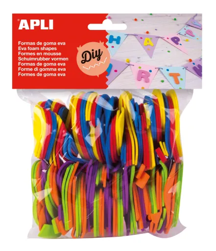 Kit Manualidades Números en Goma Eva 120ud. – Apli