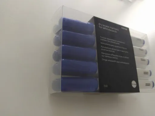 Rotuladores Para Pizarra Blanca Blíster 10 Unidades Azul - Bi-Office