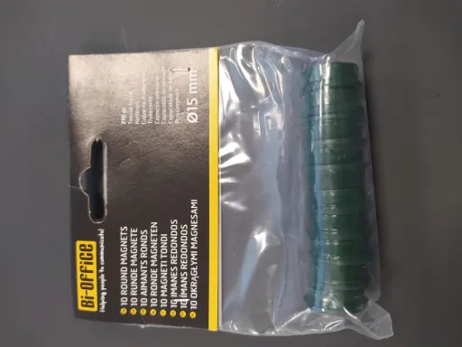 Imanes Súper Fuertes Verdes Bi-Office 20mm – Bi-Office