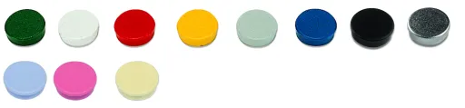 Imanes Súper Fuertes Blancos Bi-Office 10mm – Bi-Office