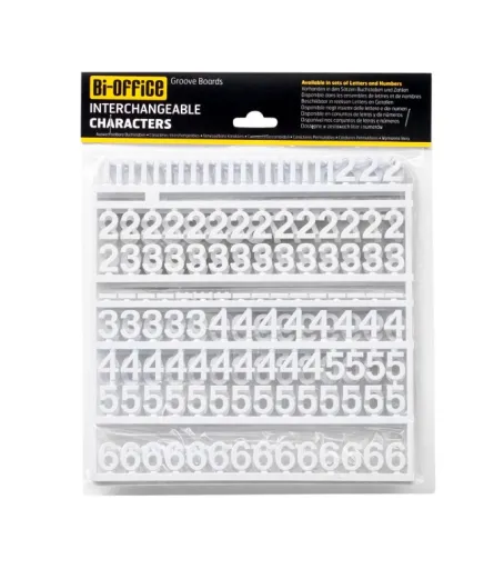 264 Números Intercambiables de 19mm Bi-Office – Bi-Office
