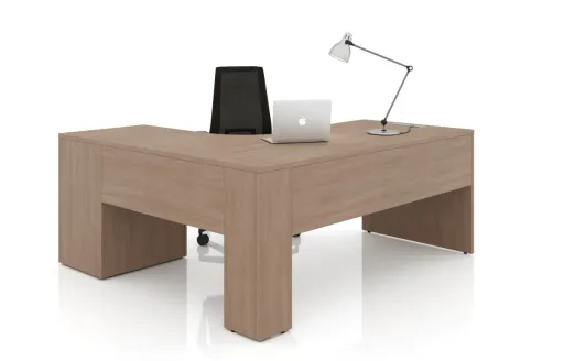 Escritorio Oficina Con Armario 1800x1600mm - Linea