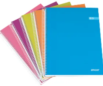 Cuaderno Tapa Dura A5 Cuadrícula 120 Hojas 70GR Surtido Moda Classic Stripes – Ancor