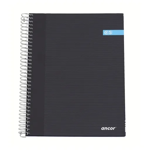 Cuaderno Espiral A4 Rayado 80 Hojas 70GR Azul Clásico Classic Stripes – Ancor