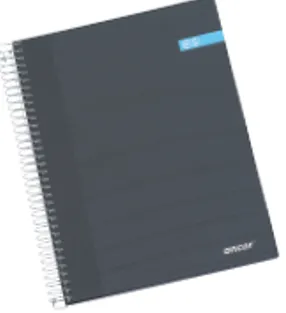 Cuaderno Espiral A4 Liso 80 Hojas 70GR Azul Clásico Classic Stripes – Ancor