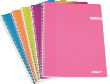 Cuaderno Espiral A4 Rayado 80 Hojas 70GR Surtido Moda Classic Stripes – Ancor