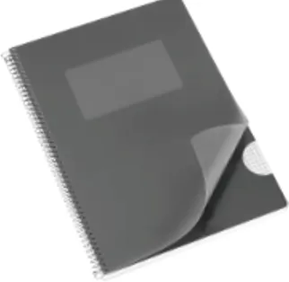 Cuaderno Espiral Tapa Polipropileno A5 Rayado 120 Hojas 70GR Negro Classic Stripes – Ancor