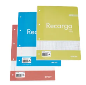 Recambio de Hojas A5 Rayado 100 Hojas 100GR Petróleo – Classic Stripes – Ancor