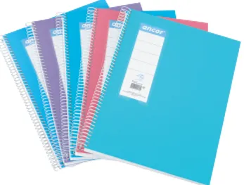 Cuaderno A4 Tapa Dura Rayado 120 Hojas 70GR Surtido – Avalon by Ancor