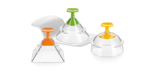 Moldes - Formas 3D Para Emplatar Presto Food Style – 3 Unidades - Tescoma 