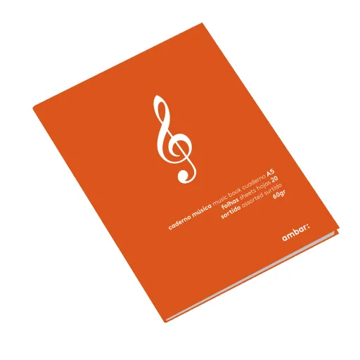 Cuaderno Música A5 20 Hojas – Ambar School