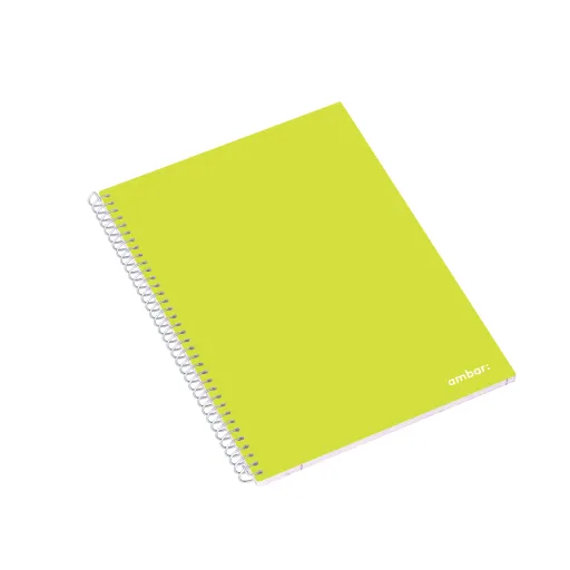 Cuaderno Espiral A5 Rayado 80 Hojas – Ambar School