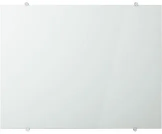 Bi-Office Pizarra de Vidrio Magnético Blanca 120x150 cm