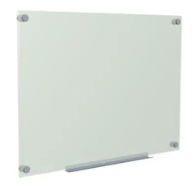 Bi-Office Pizarra de Vidrio Magnético Blanca 45x60 cm