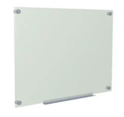 Bi-Office Pizarra de Vidrio Magnético Blanca 120x150 cm x4