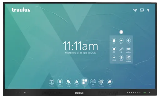 Monitor Interactivo 86" Traulux Serie TLM80 4K Android