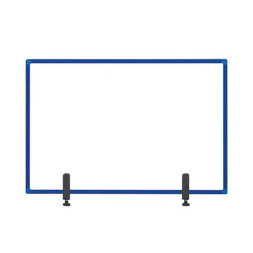 Placa De Trabajo Protectora 3mm W Maya Frame En Aluminio Azul 1040x700mm COVID-19