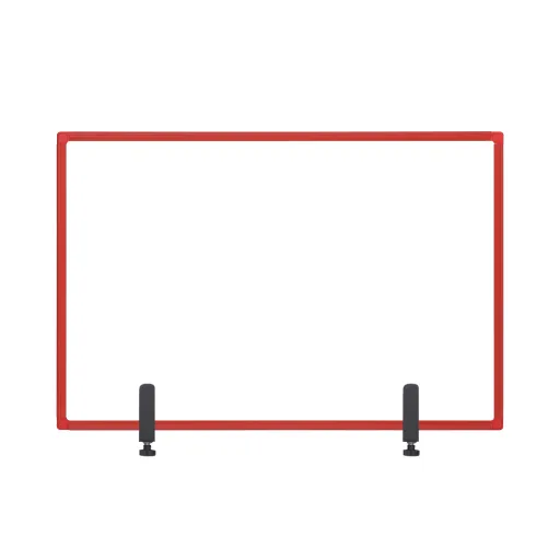 Placa De Trabajo Protectora 3 mm W Maya Frame En Aluminio Rojo