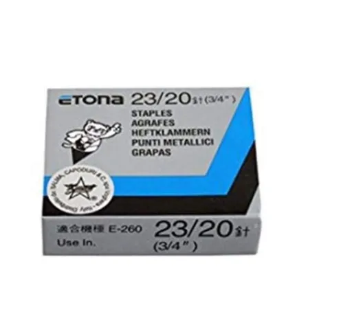 Grapas 23/20 - 1000 Unidades Etona