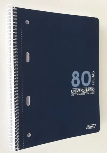 Cuaderno Espiral Universitario A5 Liso 80 Hojas – Firmo