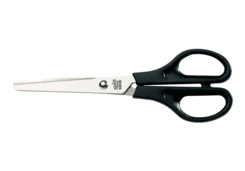 Tijera 16 cm Negra Scriva