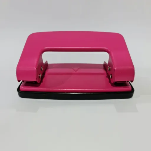 Perforadora P905 Hole Punch Rosa 10 Hojas