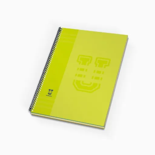 Cuaderno Espiral Rayado Tapa Dura A4 120 Hojas Unikolor – 4School