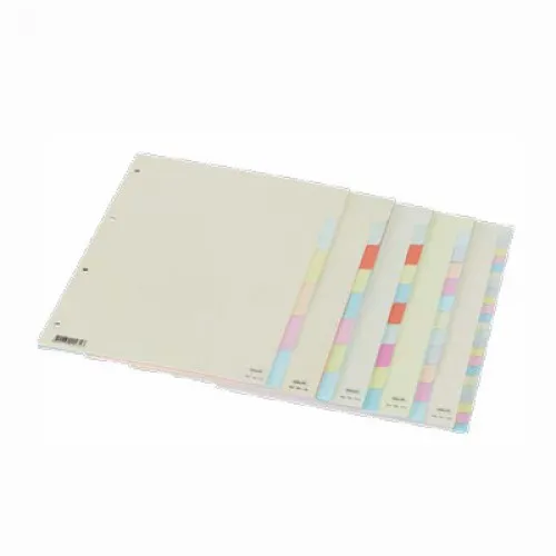 Separadores de Cartulina 6 Posiciones Classic Marble A4 – Ancor