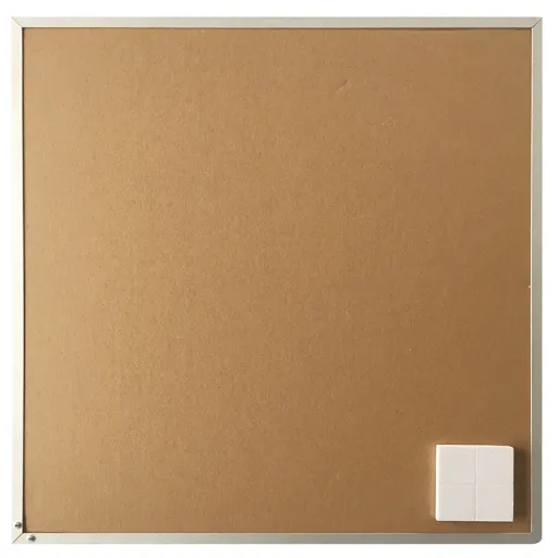 Makro Paper - Pizarra de Corcho Mk Marco de Aluminio 350x350 cm
