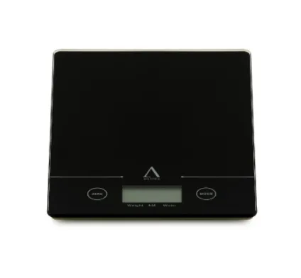Báscula de Cocina Digital 5 kg Negra – Precisión Compacta y Moderna