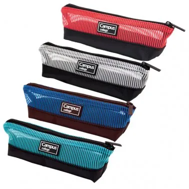 Estuche Triangular de Rejilla Con Cremallera – Campus