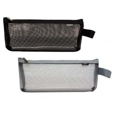 Estuche Triangular de Rejilla Con Cremallera y Asa – Campus