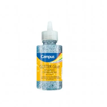 Pegamento Glitter 60g Plata – Campus