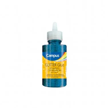 Pegamento Glitter 60g Azul – Campus
