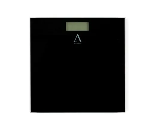 Báscula de Baño Negra MAX 150 kg – 30 x 30 x 2 cm