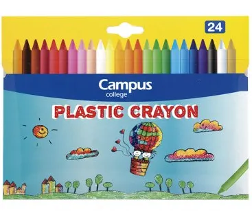 Ceras Plásticas 24 Colores - Campus