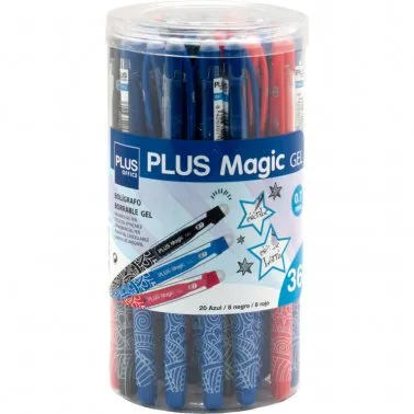 Bolígrafo Borrable Magic Trazo 0,7 mm Surtido – Plus