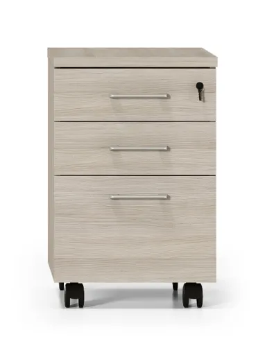 Cajonera de 3 Cajones Munique 650x400x400 mm Roble – Riva
