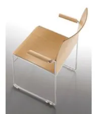 Silla de Oficina de Visita Fija Web Haya BR