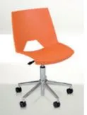 Silla de Oficina Operativa Con Ruedas Strike GAL
